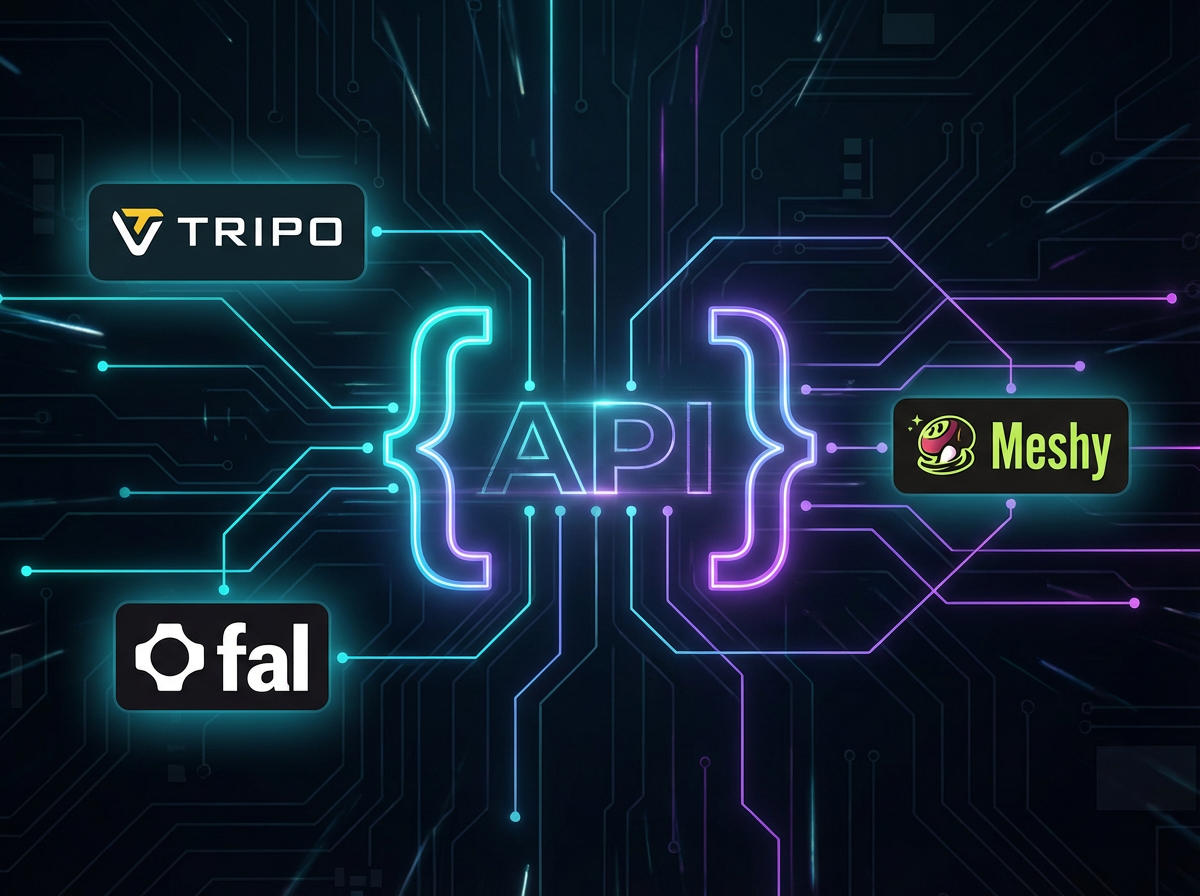 開発者向けベスト3D AI API（2025-2026）：Tripo、fal.aiなど | TOP 3D AI Learn | Top 3D AI
